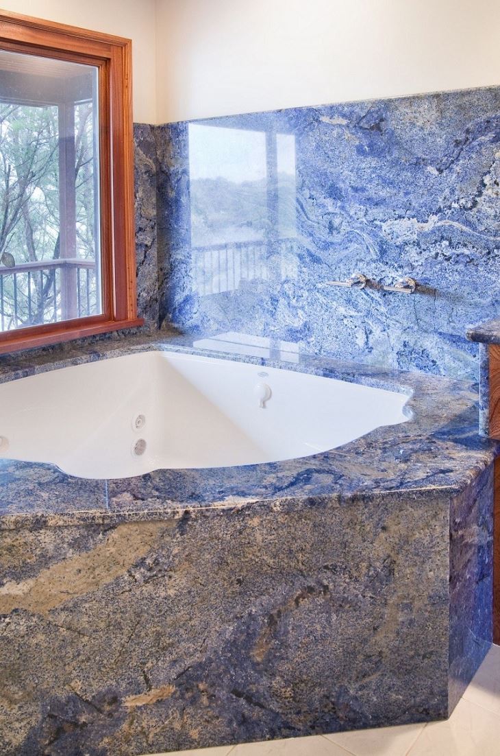 Azul Bahia Granite Slab