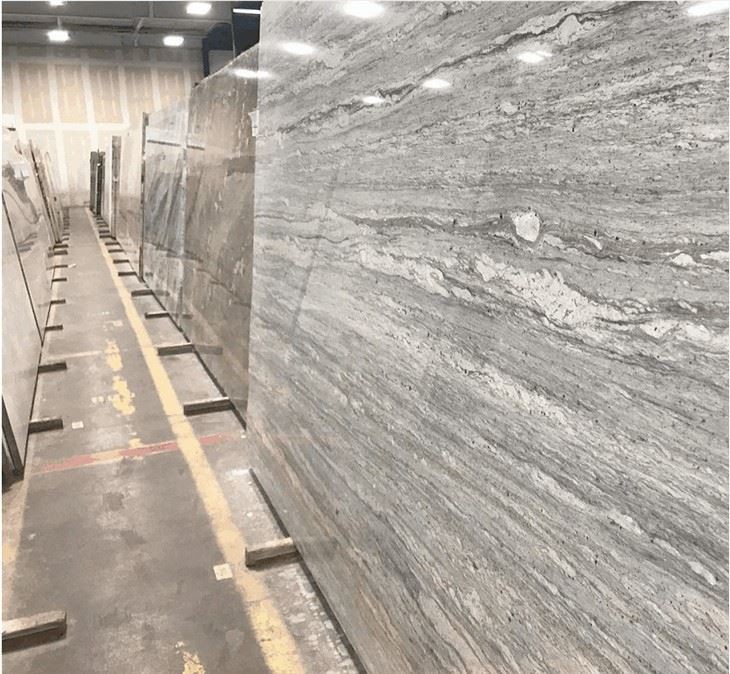 river white granite slabs