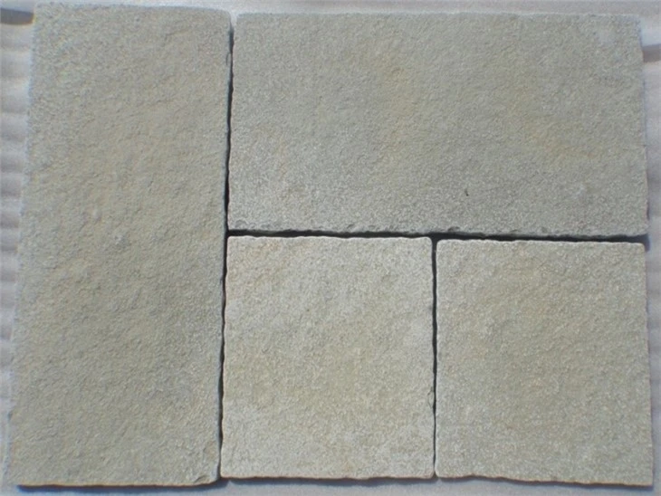 Yellow Natural Limestone Paving Slabs